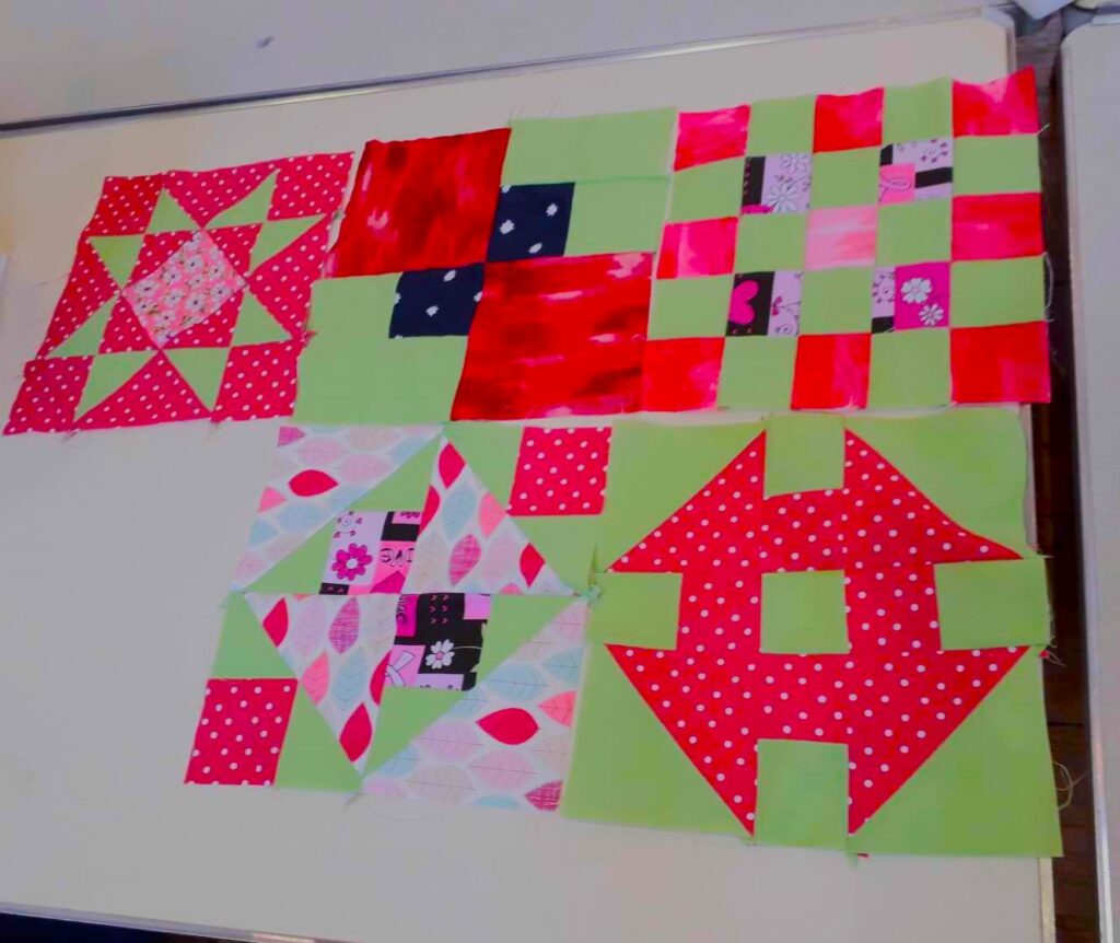 deciding the order of some of the blocks